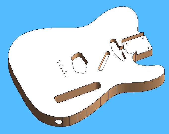 681x538 Chris Cockrum's Guitar Building, Diy, Cnc, Electronics, Shooting