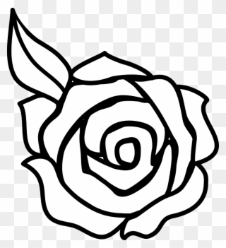 320x351 How To Draw Cross With A Rose