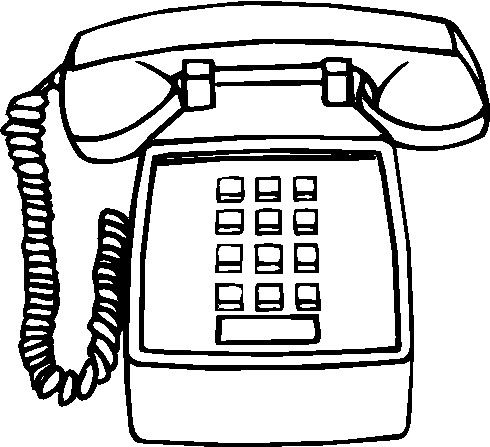490x447 Telephone Phone Clip Art