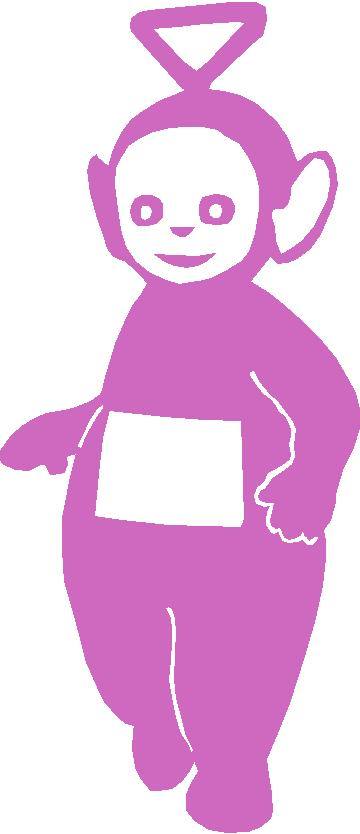 360x834 tinky winky teletubbies decal sticker
