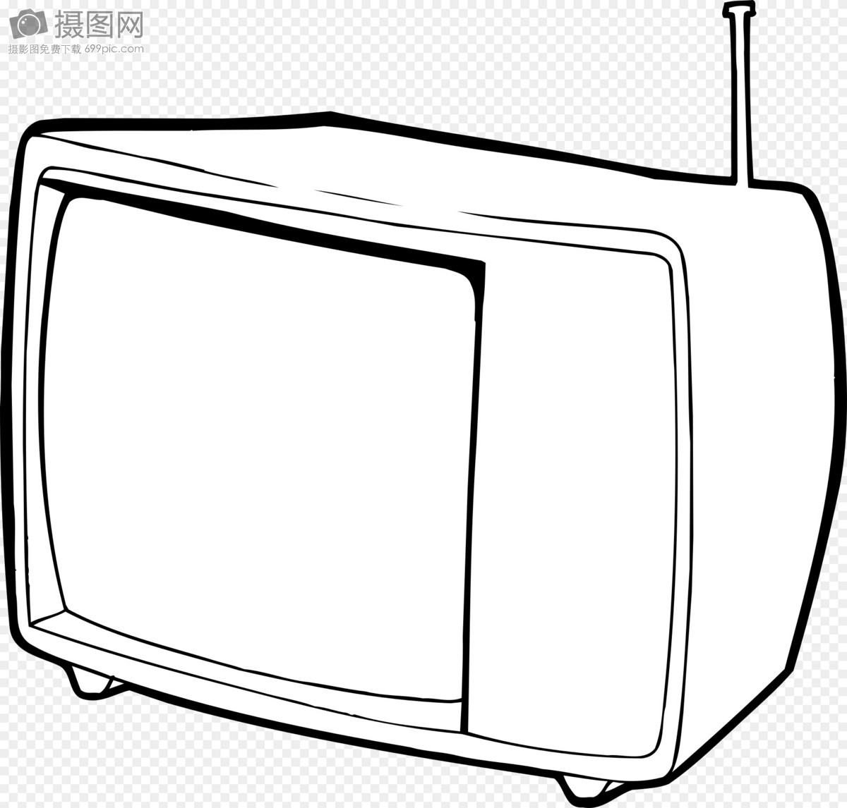 1200x1146 A Tv Set Graphics Image Picture Free Download