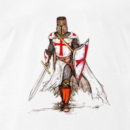 190x190 Templar Knight Unisex Fleece Zip Hoodie Spreadshirt