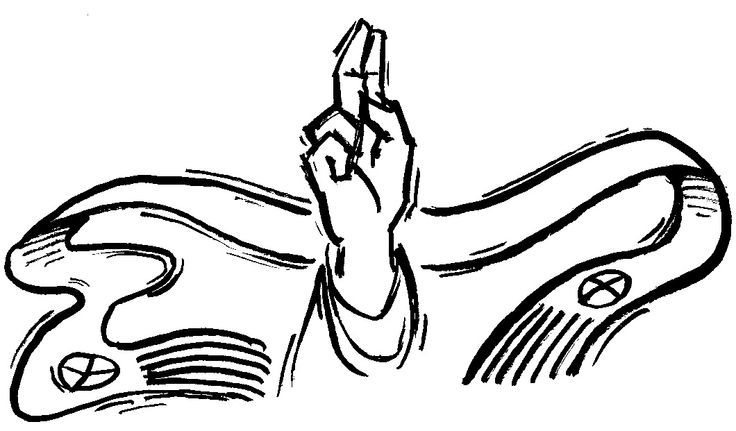 736x431 Symbols This Drawing Of A Raised Hand Symbolizes Reconciliation
