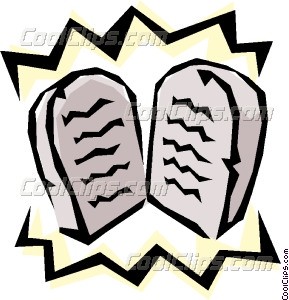 289x300 Commandments Train Clipart Med Ten Commandment Clip Art
