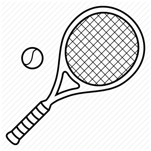 512x512 Drawing Sports Tennis Transparent Png Clipart Free Download