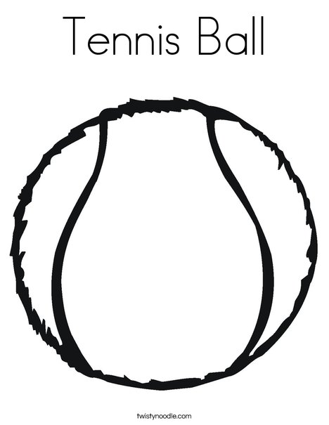 468x605 Tennis Ball Drawing