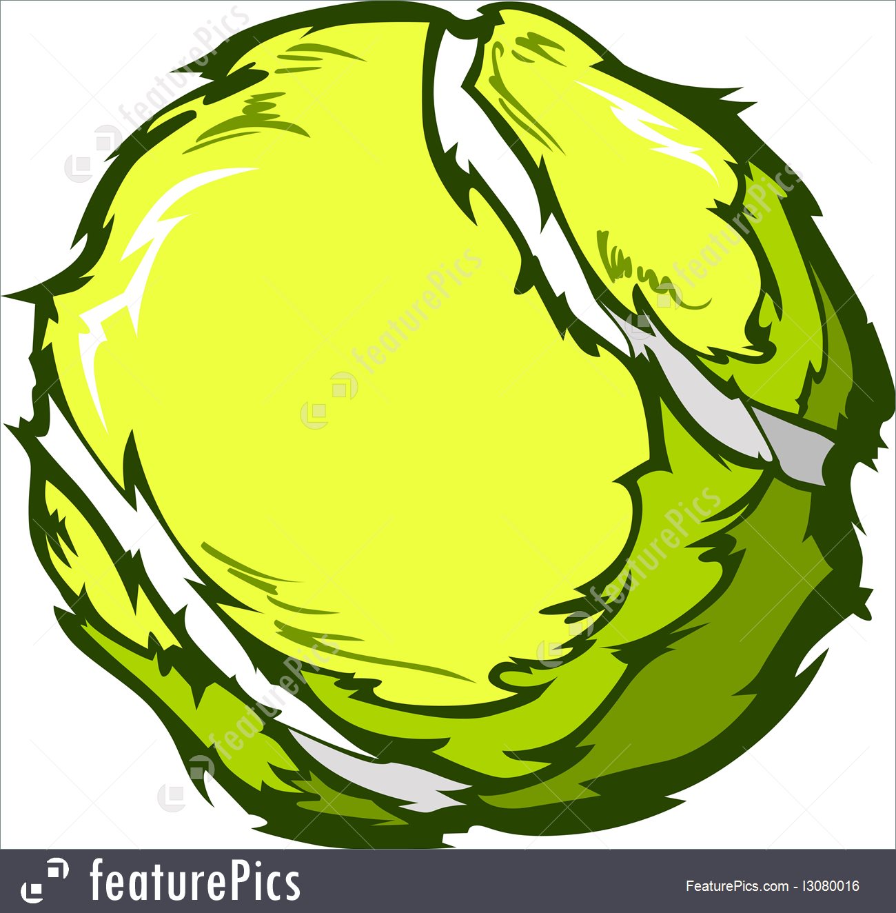 1300x1324 Tennis Ball Vector Image Template