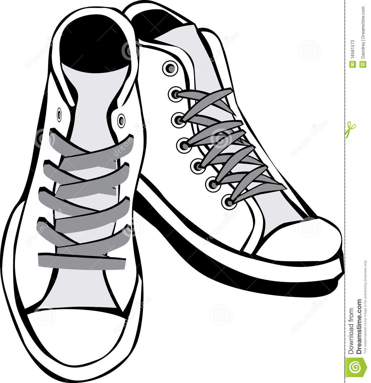 1258x1300 Good Tennis Shoes Stock Vector Illustration Of Footwear, Drawing