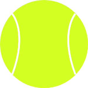 300x300 Tennis Ball Clipart Drawing