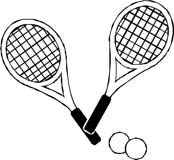 601x554 Tennis Drawing Images At Getdrawings Com