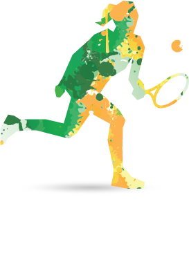 273x376 Tennis Woman Player Drawing