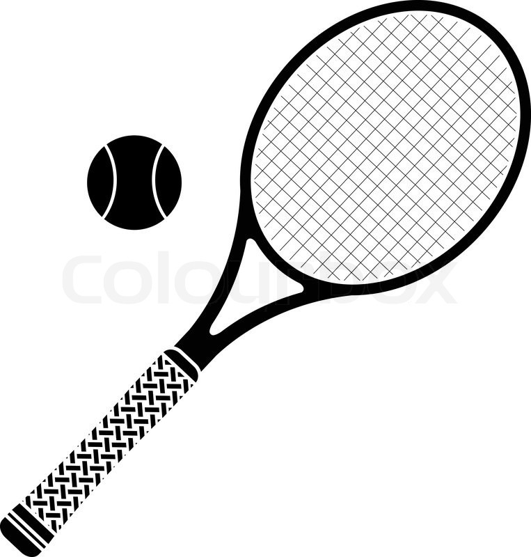 763x800 tennis ball and racket luxury tennis und ball symbol