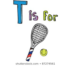 300x280 tennis racket drawing new drawing tennis racket stock vector