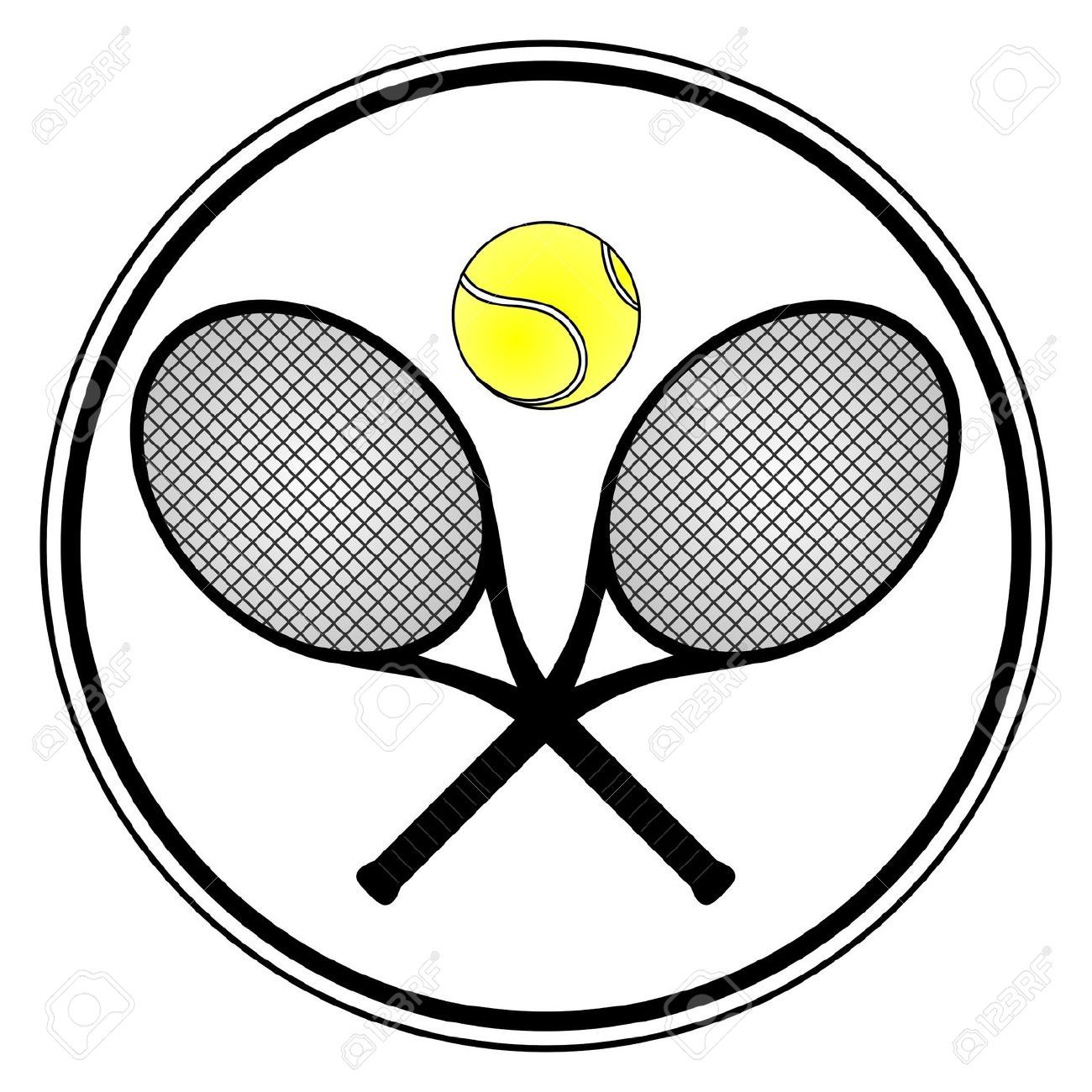 1300x1300 Up Close Tennis Racket Drawings