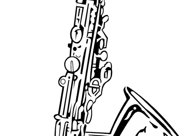 640x480 Saxophone Clipart Tenor Saxophone