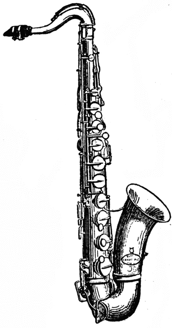 336x640 Tenor Saxophone Clipart Etc