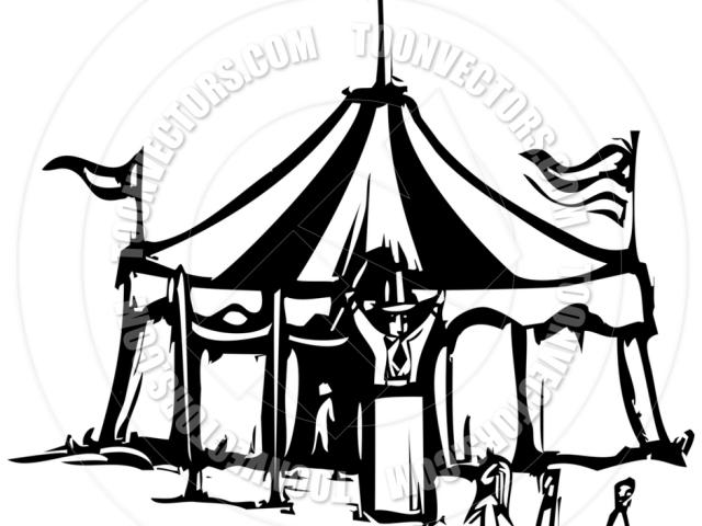 640x480 Tent Clipart Line Drawing