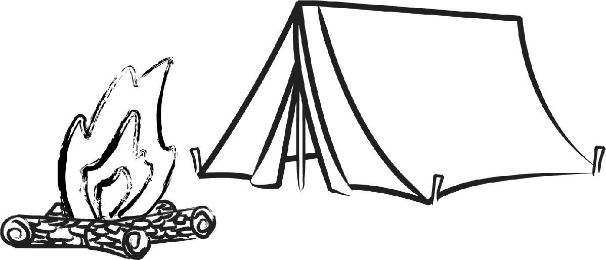 1198x514 Tent Clipart Black And White Clip Art Camping Clipart, Clip