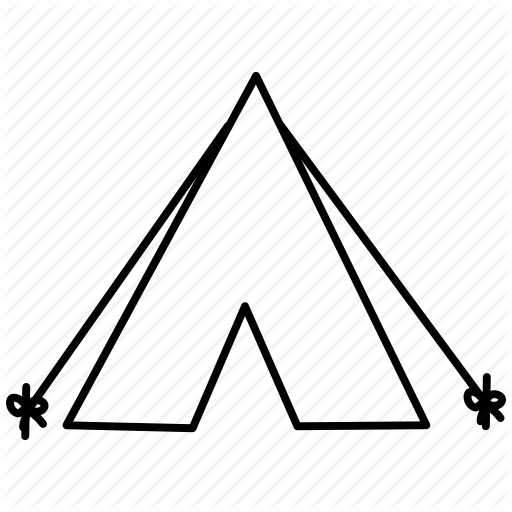 512x512 Wigwam Drawing Tent Transparent Png Clipart Free Download