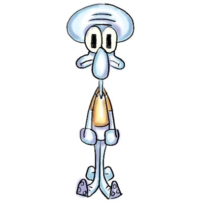 400x400 How To Draw Squidward Tentacles From Spongebob Squarepants Lessons