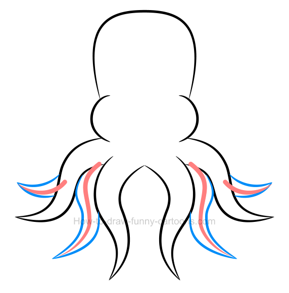572x581 How To Draw An Octopus Clip Art