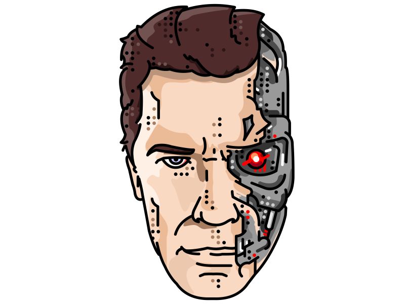 800x600 terminator!! arnold schwarzenegger!!
