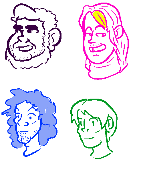 500x600 Just Got A Drawing Tablet Decided To Test Drive With Some Grumps