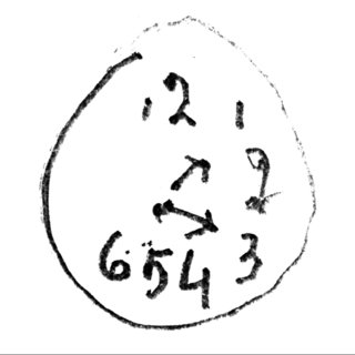 320x320 c f 's performance in drawing a clockface from memory the test