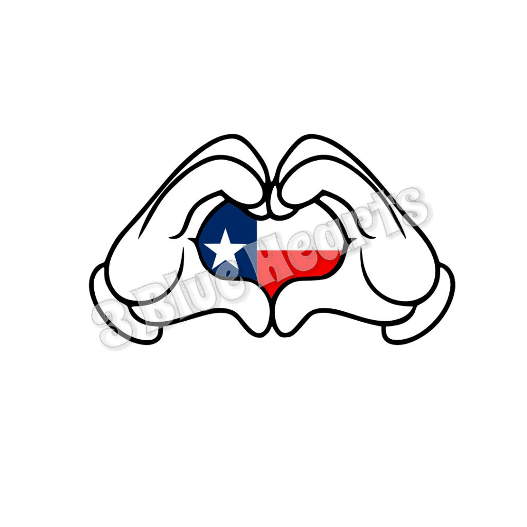 1024x1024 Mickey Love Texas Dxf Pdf Studio Mickey Hand Dxf Pdf Etsy