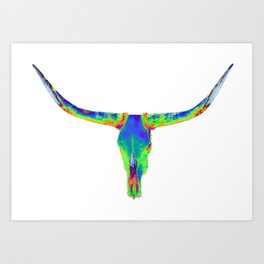 264x264 Texas Longhorn Art Prints