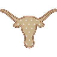 190x190 Texas Longhorn Drawings Free Image