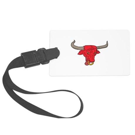 460x460 Texas Longhorn Luggage Tags