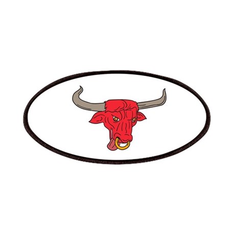 460x460 Cow Engrave Patches