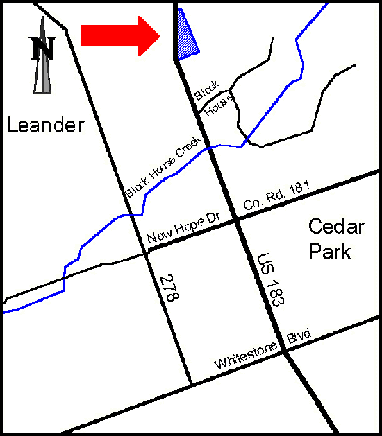 550x629 Leander Map Knight Real Estate Aust Central Texas