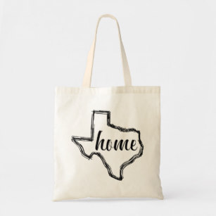 307x307 Texas Map Outline Bags Zazzle