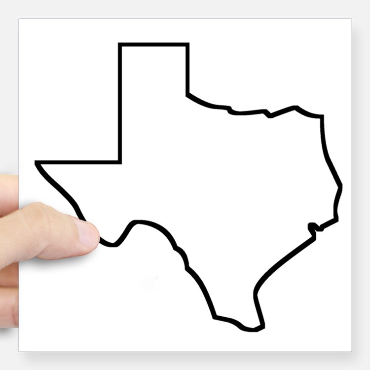 750x750 State Of Texas Outline Gallery Images