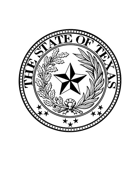458x550 State Of Texas Official Seal