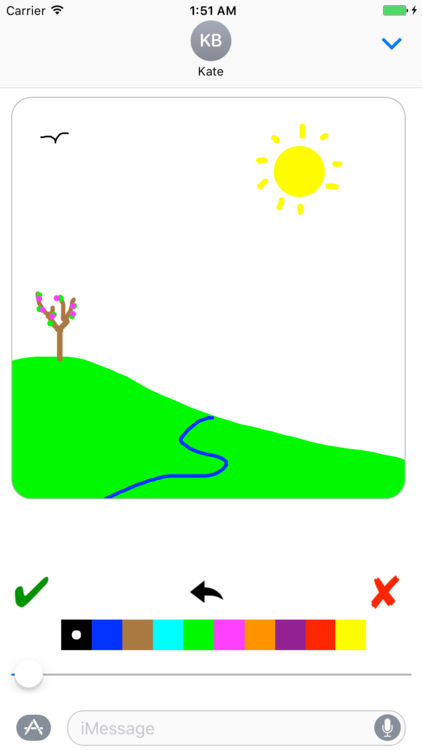 422x750 Message Draw