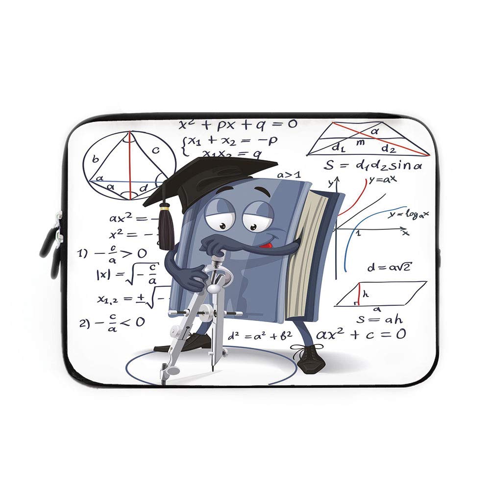 1000x1000 Mathematics Classroom Decor Laptop Sleeve Bag,neoprene
