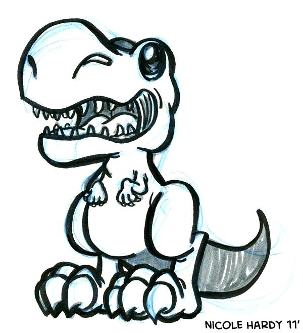 600x658 Drawing Of A T Rex Dinosaur Tyrannosaurus T Icon Black Color