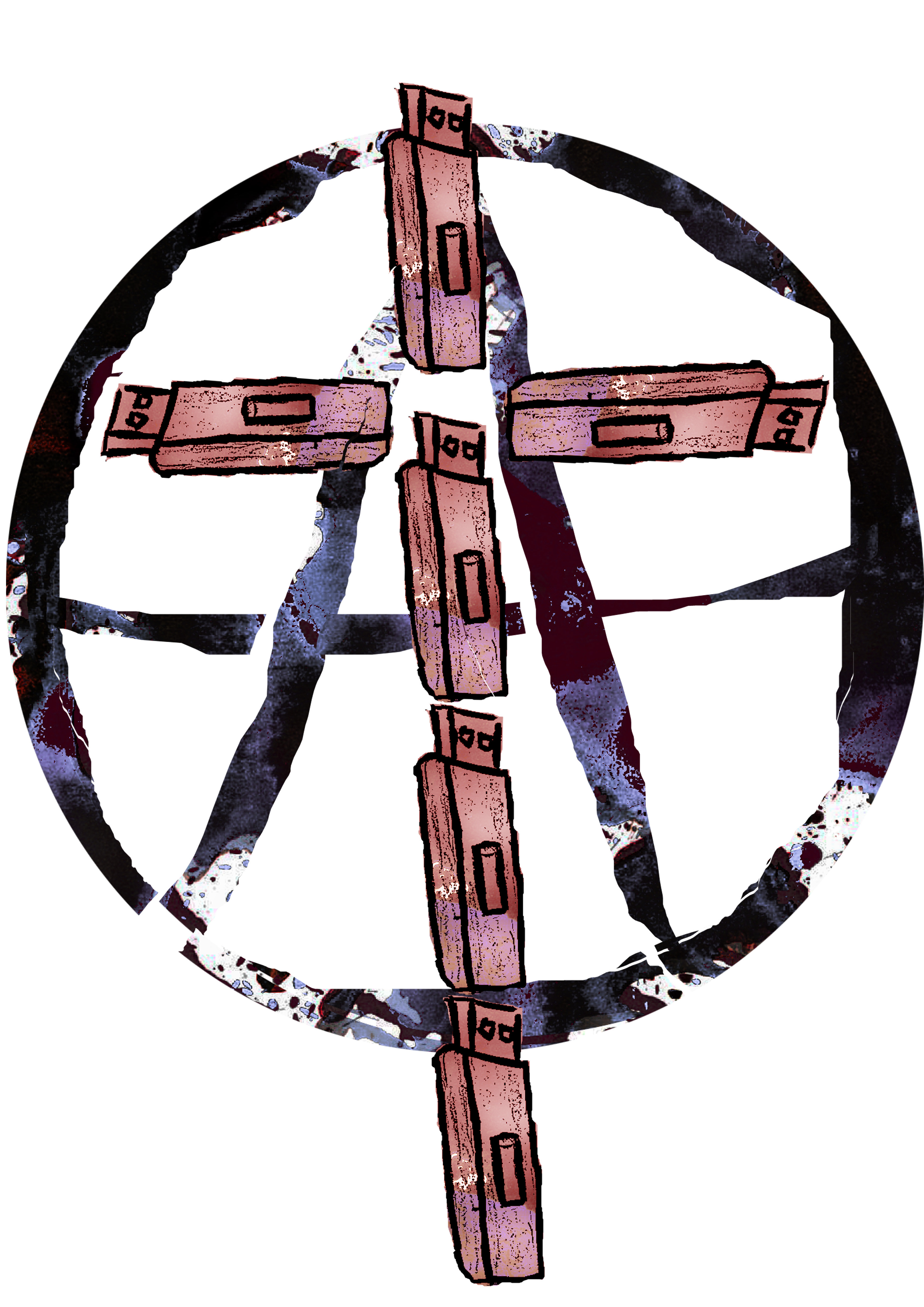 3508x4961 Second Texture Drawing Anarchy Edition Mr Spartan Kick