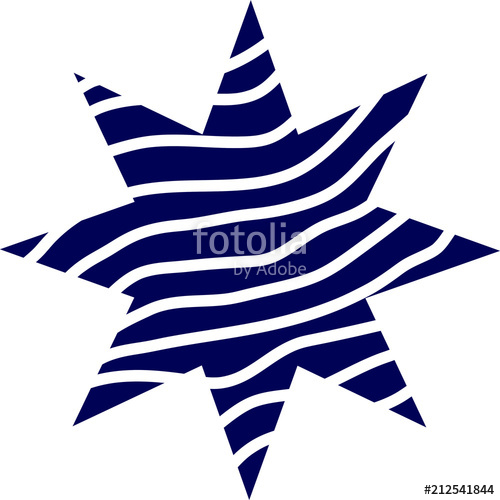 500x500 The Star Of The Fragments Vector Texture, Background For Drawing