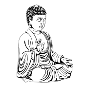 Thai Buddha Drawing