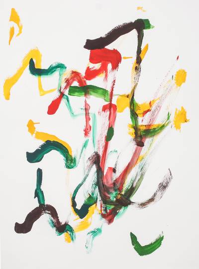 400x541 Authentic Abstract Painting