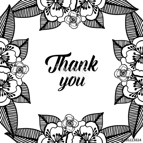 Thank You Card Drawing | Free download on ClipArtMag