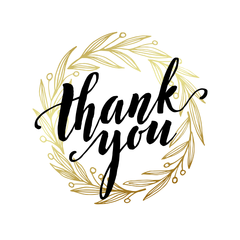 1002x1002 Thank You Card Templates