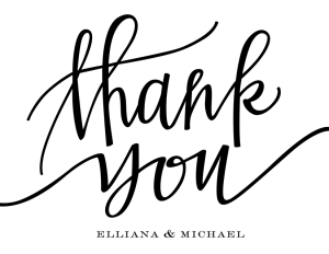 300x232 Walmart Stationery Shop Thank You Cards