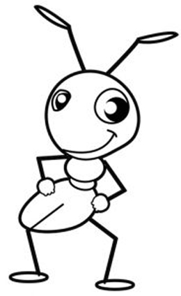 260x424 Download Ant Drawing Clipart Ant Drawing Clip Art