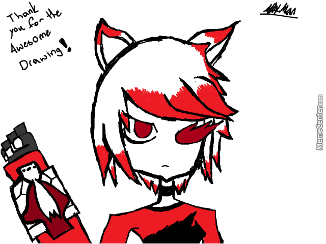 640x480 Thanks You So Much For The Awesome Drawing! Now It's My Turn