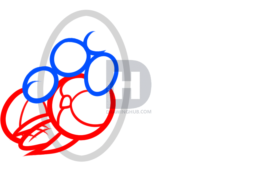 877x610 How To Draw A Cornucopia For Kids, Step